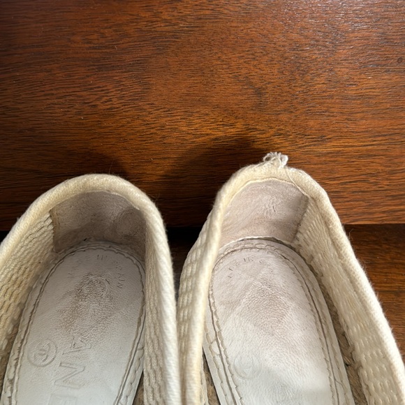 Chanel open weave and leather espadrille - Picture 3 of 11